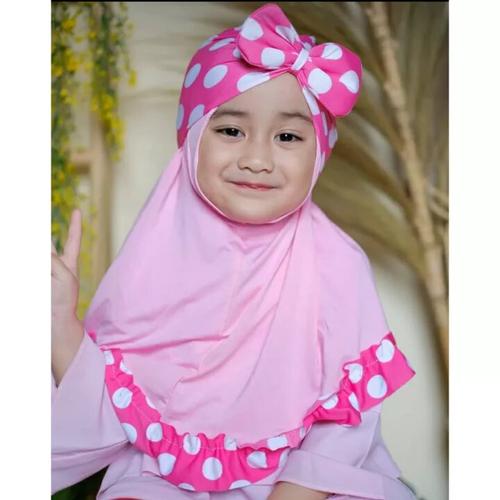 Foto Produk JILBAB HIJAB KERUDUNG ANAK BAYI LUCU MURAH INSTAN MOTIF PITA MICKEY - Ungu dari RICHIESTO ID