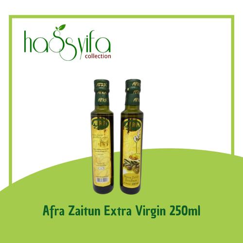 Foto Produk Extra Virgin Minyak Zaitun Afra Kemasan Botol Panjang 250ml dari Hassyifa collection