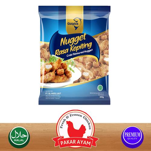 Foto Produk GIZIPLUS CRAB NUGGET / NUGGET KEPITING KUALITAS PREMIUM - 250 Gr dari Pakar Ayam