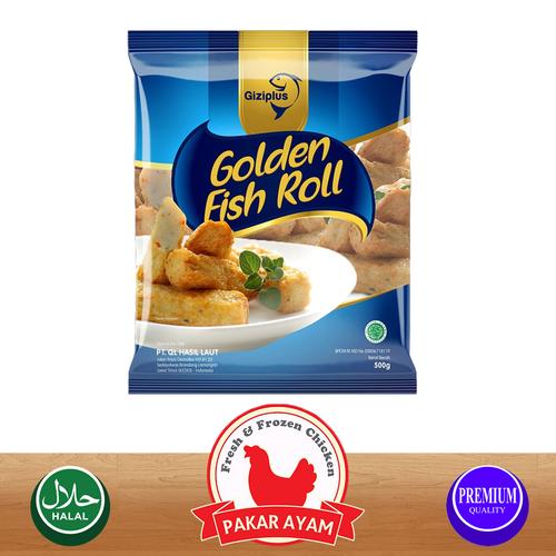 Foto Produk GIZIPLUS ROW FISH ROLL / GOLDEN FISH ROLL KUALITAS PREMIUM dari Pakar Ayam