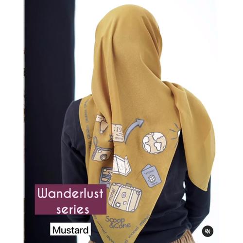 Gambar WANDERLUST SERIES MUSTARD SCARF dari Monel_Official Kota Bandung Tokopedia