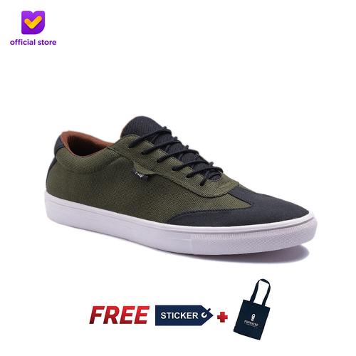 Foto Produk Sepatu Pria Sneakers Footstep Footwear - Atom Green Army - 43 dari Footstep Footwear