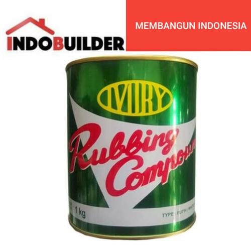 Jual IVORY RUBBING COMPOUND MERAH 1 KG / KOMPON MERAH UNTUK POLES Kab