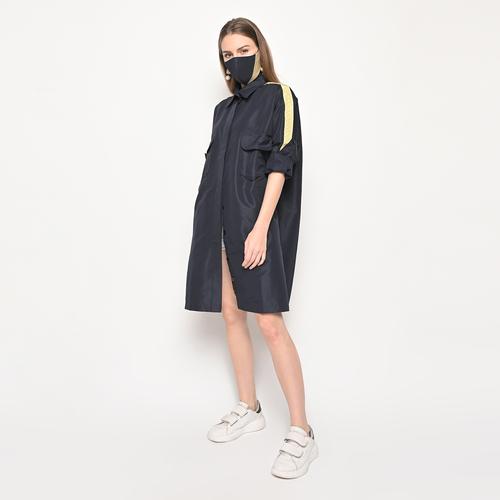 Gambar KEMEJA WANITA/ ATASAN WANITA - MADJA OVERSIZE SHIRT - NAVY BLUE dari THISIS MADJA Jakarta Barat Tokopedia