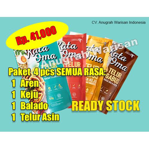 Foto Produk Kata Oma Paket Semua Rasa - 1A 1K 1B 1TA dari Anugrah Jakarta
