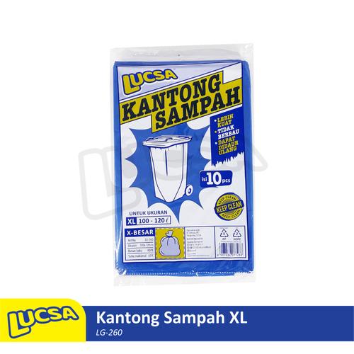 Foto Produk Lucsa Kantong Sampah XL 100-120L Plastik Sampah Bin Liner Garbage Bag dari Lucsa Indonesia