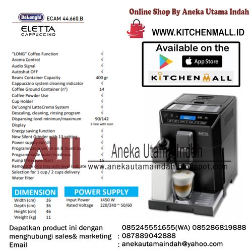 Jual DELONGHI ECAM 44.660.B Coffee 