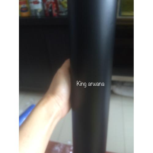 Jual Sticker background hitam polos 150cmx100cm hitam dop Kota