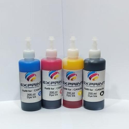 Foto Produk Tinta Refill Exprint 200ml for Epson/Canon/Hp/Brother Dye Ink - Hitam, Brother dari Exprint online