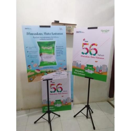 Jual tripod banner 2 sisi / tripod display / tiang banner