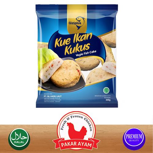 Foto Produk GIZIPLUS VEGIE FISH CAKE / KUE IKAN KUKUS KUALITAS PREMIUM dari Pakar Ayam