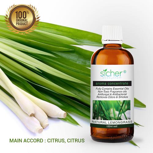 Gambar Sicher SA-102 Fragrance Oil Natural Lemongrass 100ml - 100ml dari speed_bike Jakarta Utara Tokopedia