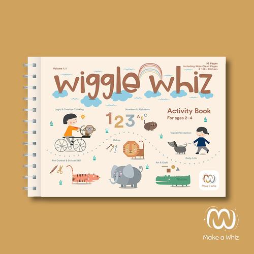 Foto Produk NEW: Wiggle Whiz 1.1 Activity book (Improved version) dari MakeaWhiz