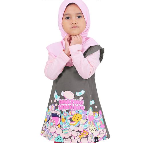 Foto Produk TUNIK AFRAKIDS (AF 272) "Amazing Shodaqoh" - S dari Afrakids Official