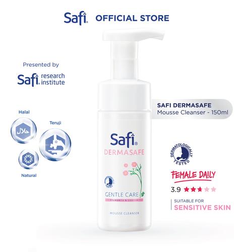 Foto Produk Safi Dermasafe Mousse Cleanser 150ml dari Safi Official Store