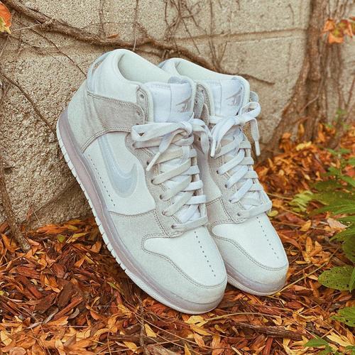 dunk high slam jam clear white