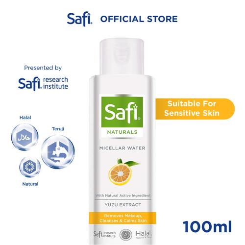 Foto Produk Safi Naturals Micellar Water With Yuzu 100ml dari Safi Official Store