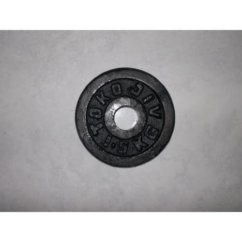 Gambar murah, 1,5 kg piringan/ plate beban dumbel/barbell / plat barbel 1,5kg dari tokojiv Jakarta Selatan Tokopedia