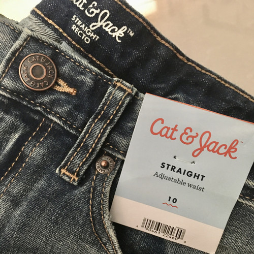 Cat and jack straight recto pants best sale