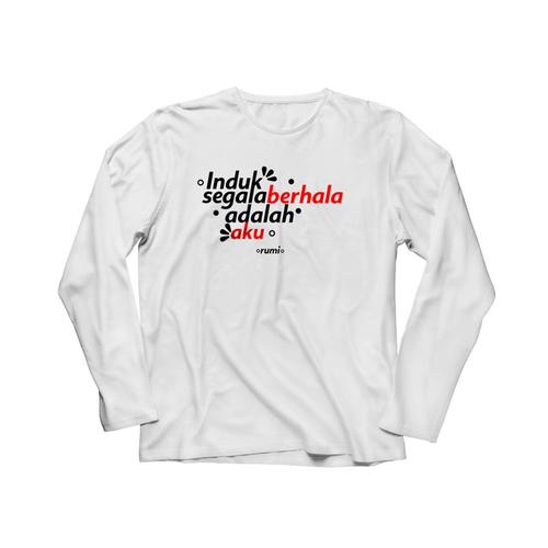 Gambar Kaos Muslim Sen Original Apparel - Art Sen Edisi Rumi - Panjang M - Putih, M dari sicetnon Kota Depok Tokopedia