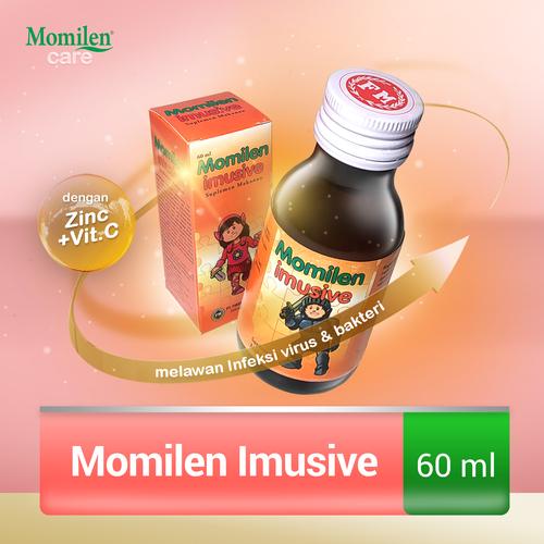 Foto Produk MOMILEN IMUSIVE 60ml / Kekebalan Tubuh Anak / Imunitas / Zinc + Vit.C dari Momilen Care