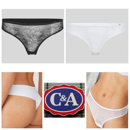 Foto Produk Thong C&A nylon lace back front dari Underwear branded