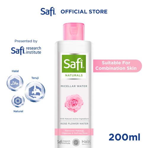 Foto Produk Safi Naturals Micellar Water With Rose 200ml dari Safi Official Store