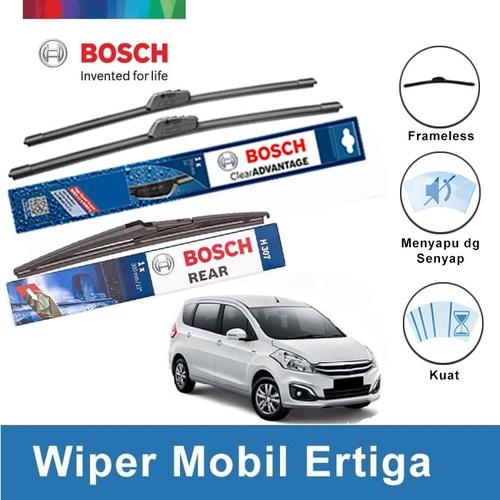 Foto Produk Bosch Wiper Kaca Mobil Suzuki Ertiga Frameless Clear 21" & 14" + H307 dari BOSCH by Klik Onderdil