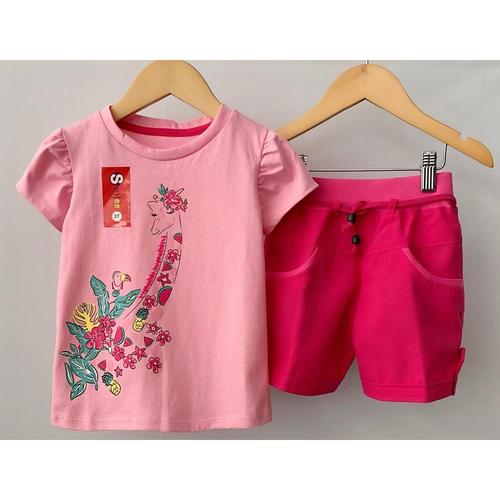 Foto Produk Setelan Anak Cewe Babypink Jerapah Size 1,2,3tahun Murah - 1tahun dari baby smile