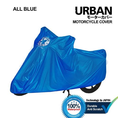 Foto Produk Sarung Cover Motor Urban Big Jumbo Size Anti Air & UV Ninja NMax CBR - Biru dari lbagstore