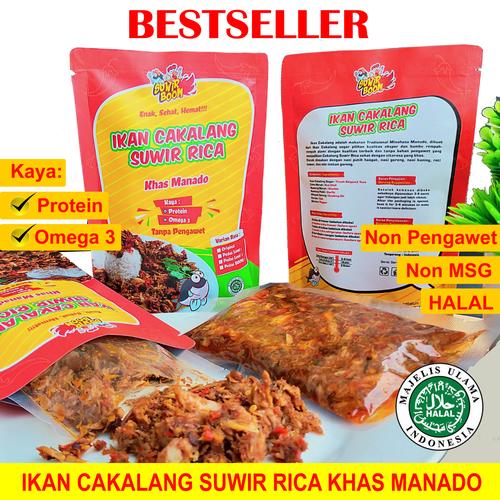 Foto Produk Ikan Cakalang Suwir Khas Manado. - 250g LEVEL 2 dari Cakalangboom