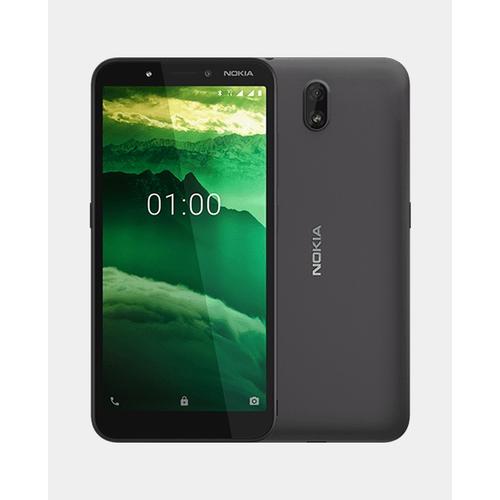 Foto Produk Nokia C1 Smartphone - 1/16GB - Garansi Resmi - Charcoal Black dari Gadhet-Holic