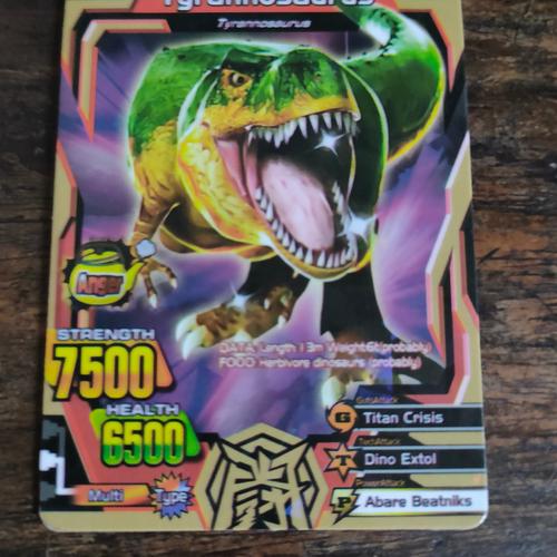 Transaurus Card Jual Kartu animal Kaiser Tyrannosaurus dll - Jakarta Utara - Al-Fatih ...