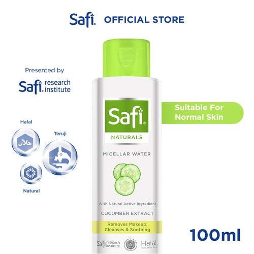Foto Produk Safi Naturals Micellar Water With Cucumber 100ml dari Safi Official Store