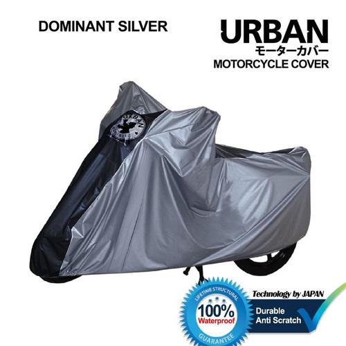 Foto Produk Cover Motor Urban Jumbo PCX Ninja NMax CBR AEROX Vixion R15 R25 Verza - DOMINAN SILVER dari lbagstore