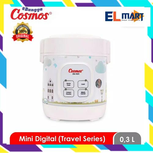 Foto Produk COSMOS magic com digital mini travel 4in1 CRJ 1031/penanak nasi 0,3L dari elmart