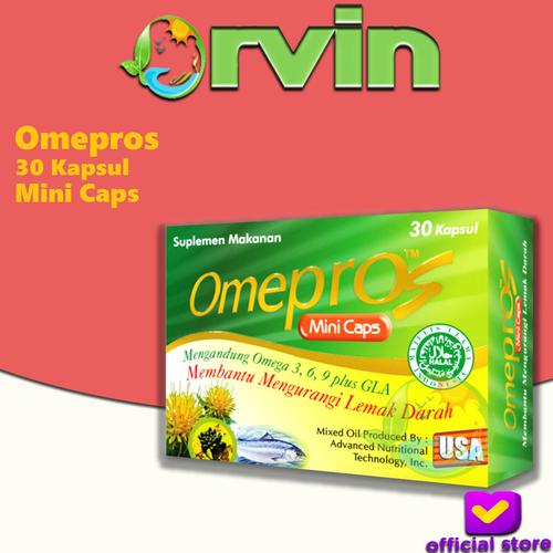 Foto Produk Omepros Mini Caps Isi 30 Kapsul dari Orvin Health & Beauty