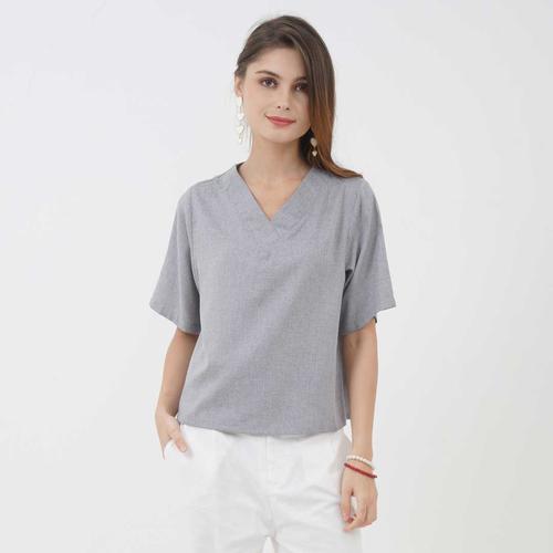 Foto Produk Vero Blouse Beatrice Clothing - Grey dari Beatrice Clothing