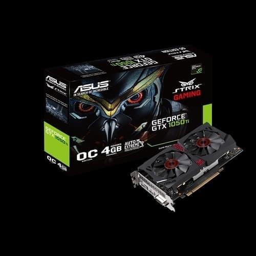 Foto Produk VGA CARD ASUS STRIX GAMING GTX 1050Ti 4 GB / VGA ASUS GTX 1050 Ti 4 GB dari Foursquare Computer