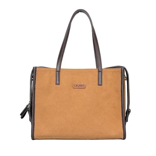 Foto Produk Ceviro Bomia Shoulder Bag Tas Bahu Tas Kantor Wanita Caramel dari Ceviro Bags Indonesia