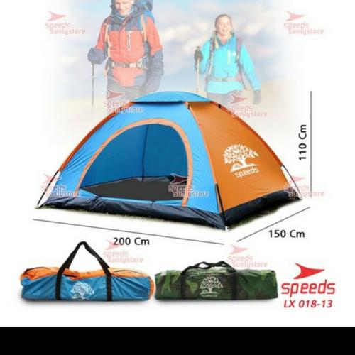 Foto Produk TENDA CAMPING LANGSUNG BUKA KAPASITAS 1-2 ORG LX 018- 13 0REN dari serbu sport