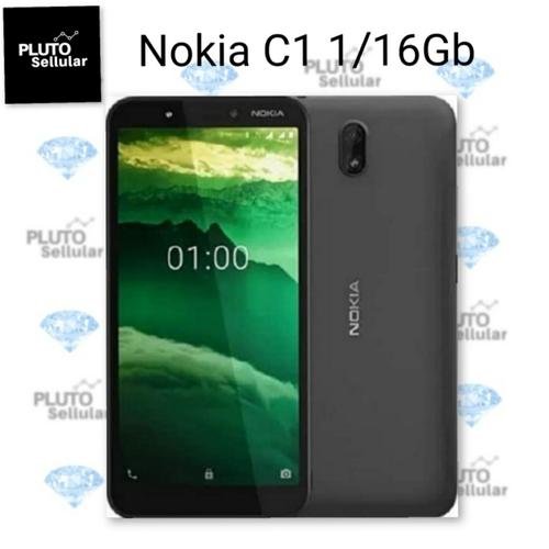 Foto Produk Nokia C1 1/16Gb Grs resmi Nokia - Charcoal dari Pluto sellular