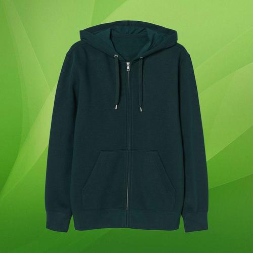 sweatshirt with zipper