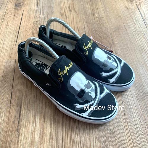 vans x mastermind slip on