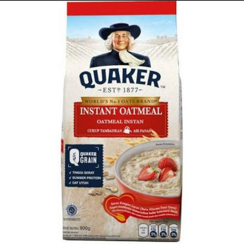 Jual Quaker Oats Instant Oatmeal Merah 800 Gr Jakarta Utara Chizzishop 