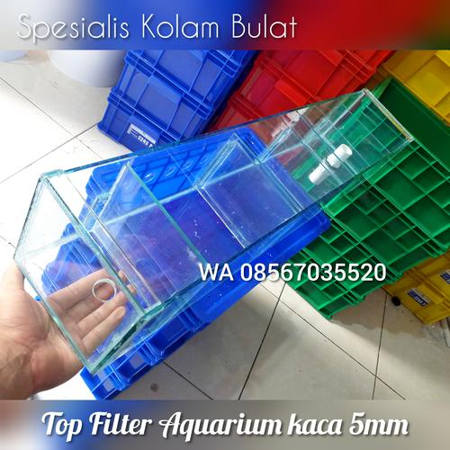 Jual Top Filter Atas 120x15x15cm Bahan Kaca Filter Aquarium - Ambil ...