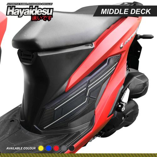 Foto Produk Hayaidesu New Vario Body Protector Middle Deck Cover - Abu-abu dari Hayaidesu Indonesia