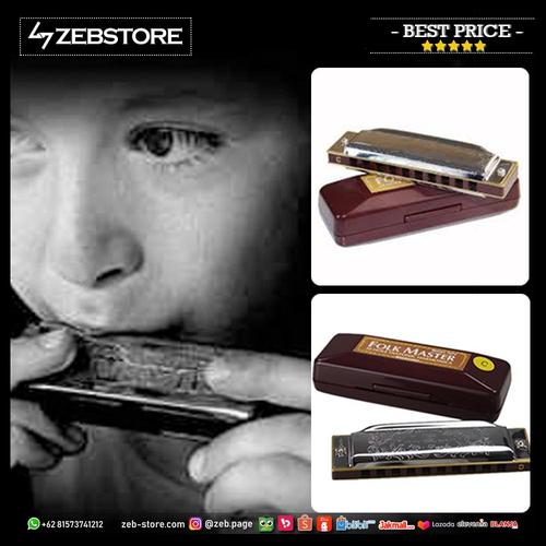 Foto Produk Harmonica Diatonic Suzuki Folkmaster dari Zeb Hobbies Store