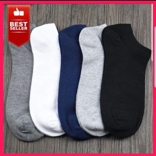 Foto Produk KAOS KAKI PENDEK MATA KAKI PRIA WANITA - Hitam dari faris Anugrah
