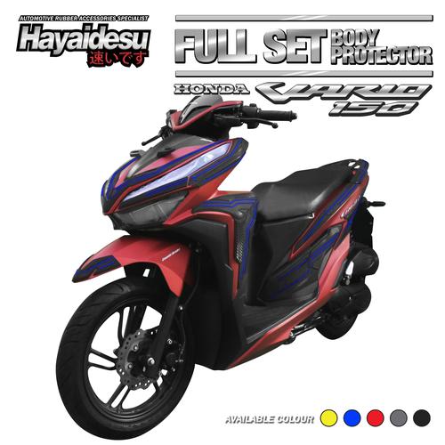 Foto Produk Hayaidesu New VARIO Body Protector Full Set Cover - Biru dari Hayaidesu Indonesia